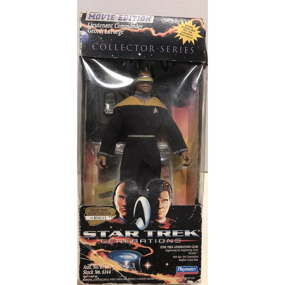 Star Trek Lt. Geordi La Forge" AS IS”